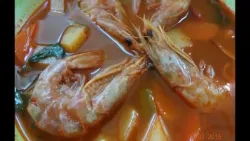 Sopa de camarón seco